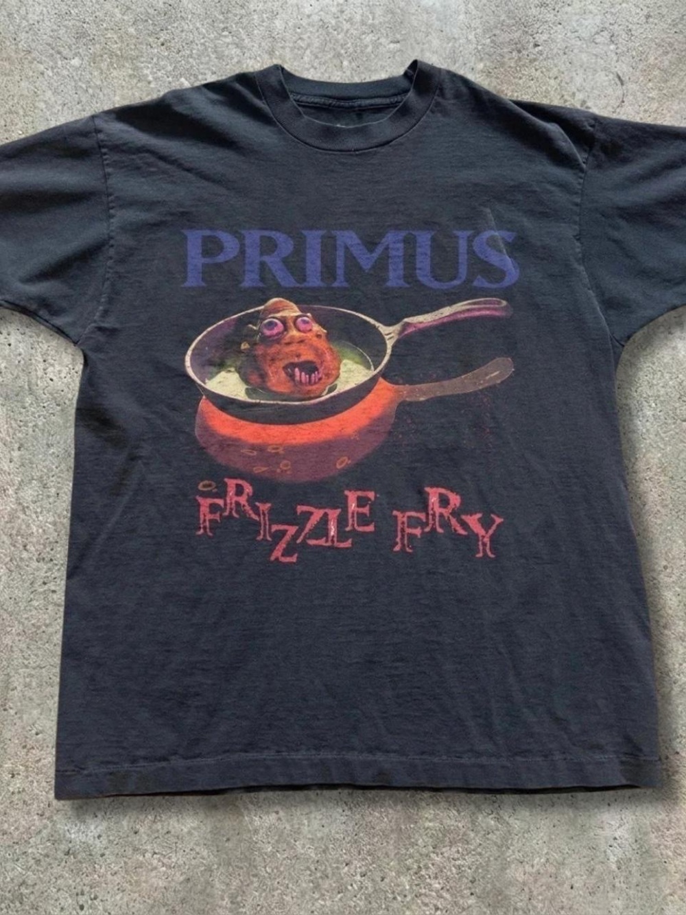 Gildan Black Primus "Frizzle Fry" Graphic Tee